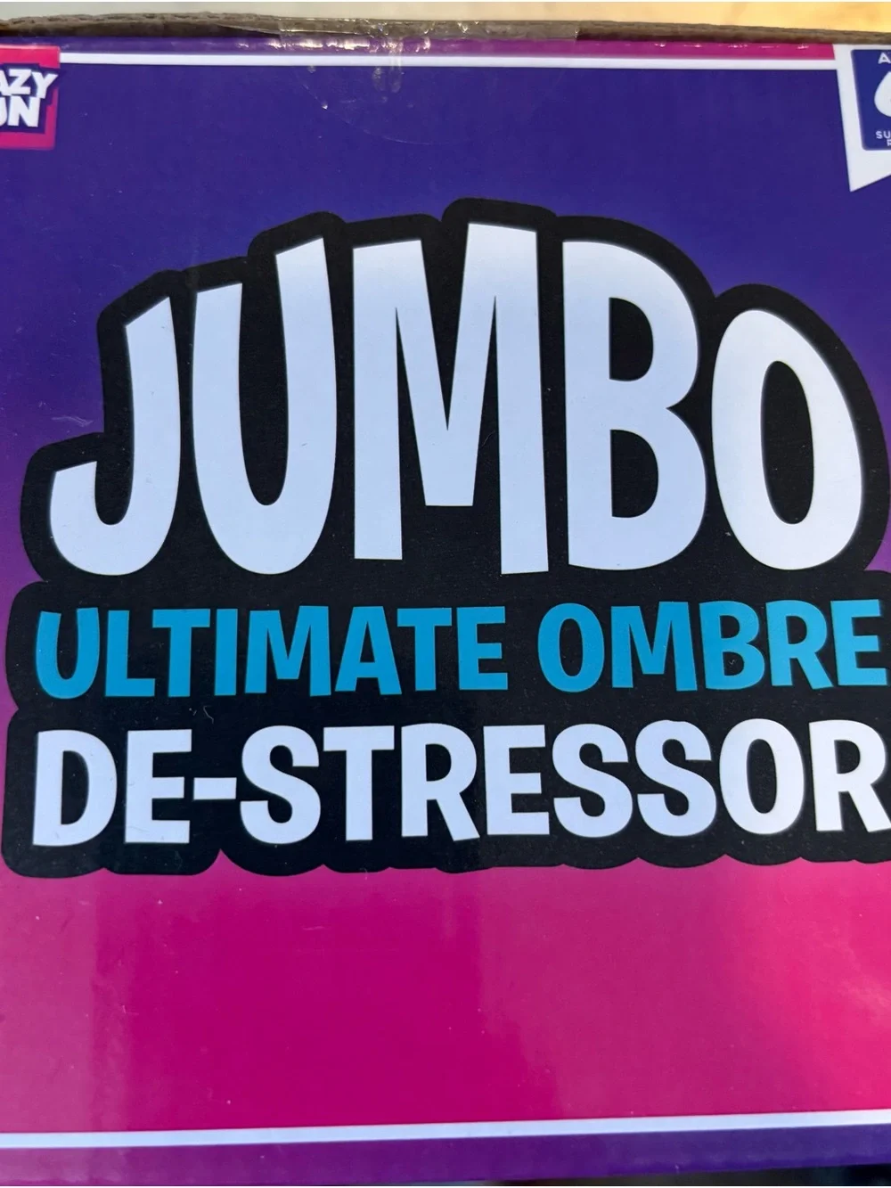 Ultimate Ombre De-Stressor - Pink Stress Ball